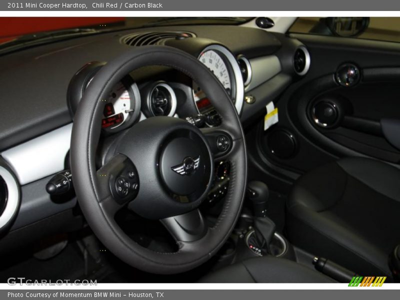 Chili Red / Carbon Black 2011 Mini Cooper Hardtop