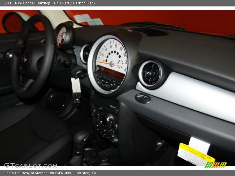 Chili Red / Carbon Black 2011 Mini Cooper Hardtop