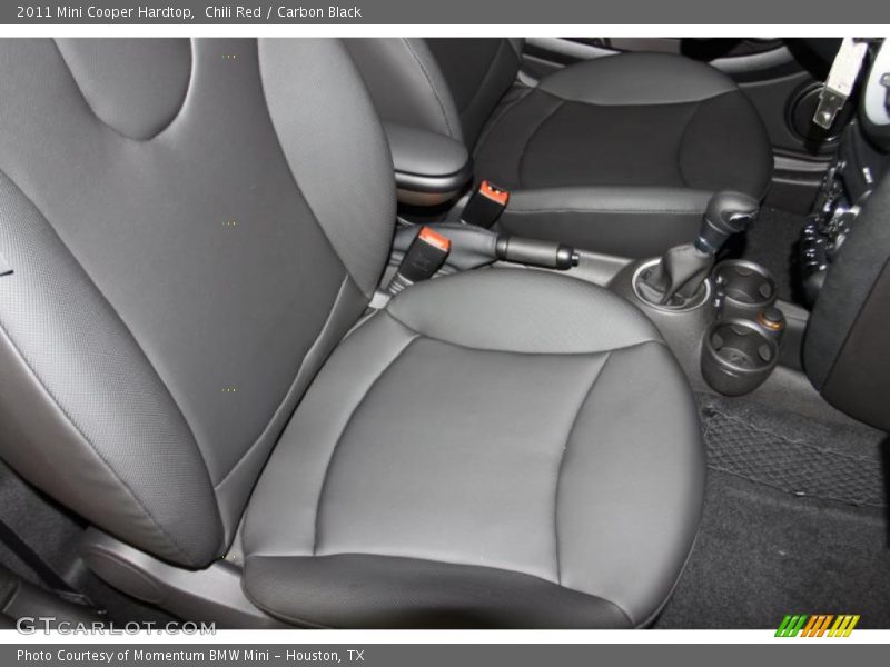 Chili Red / Carbon Black 2011 Mini Cooper Hardtop