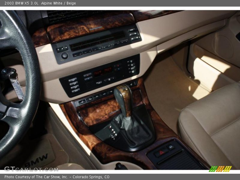Alpine White / Beige 2003 BMW X5 3.0i