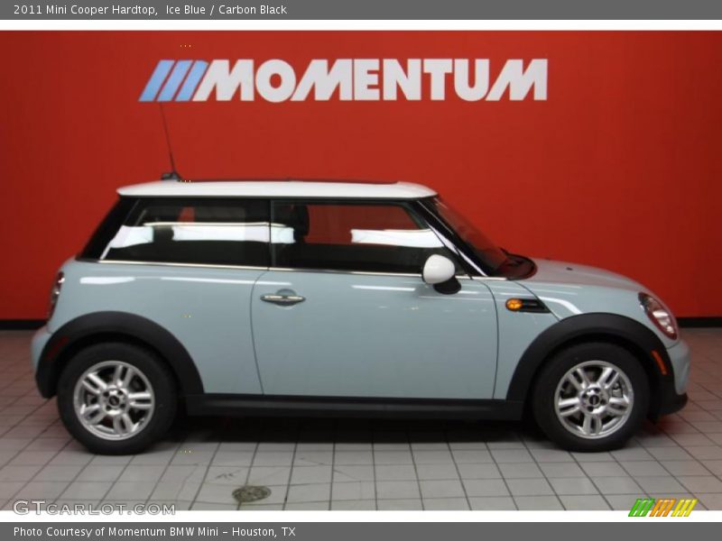 Ice Blue / Carbon Black 2011 Mini Cooper Hardtop