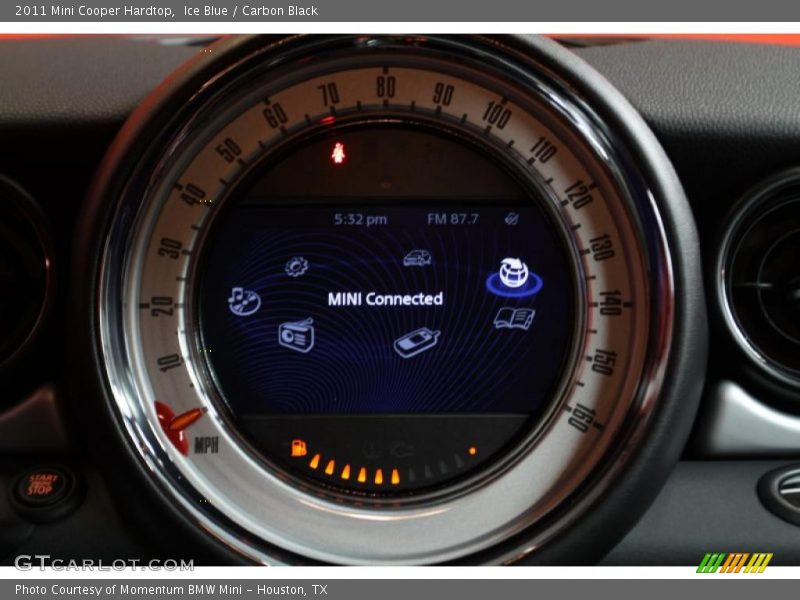 Ice Blue / Carbon Black 2011 Mini Cooper Hardtop