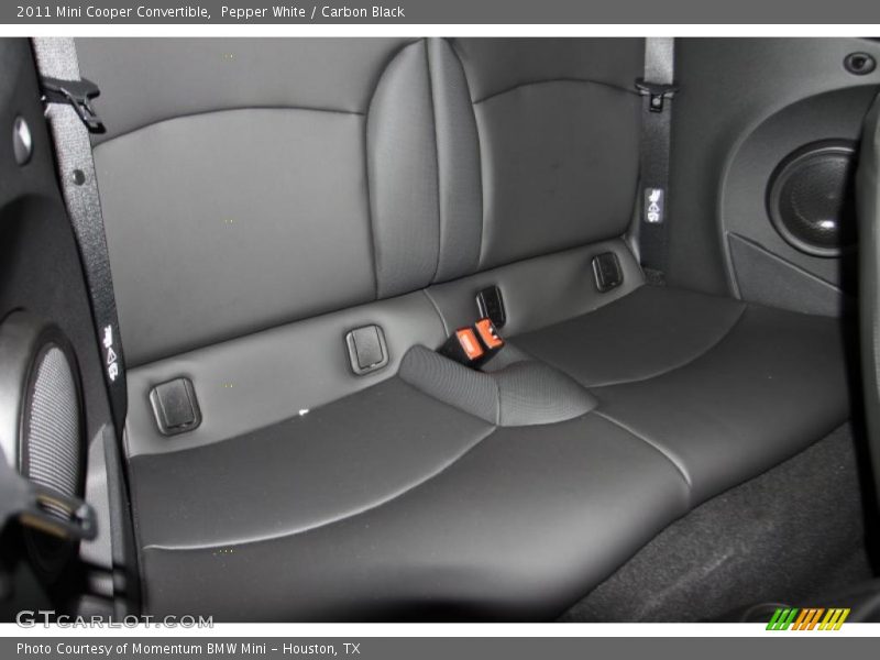 Pepper White / Carbon Black 2011 Mini Cooper Convertible