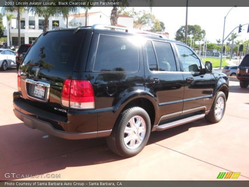 Black Clearcoat / Light Parchment 2003 Lincoln Aviator Luxury
