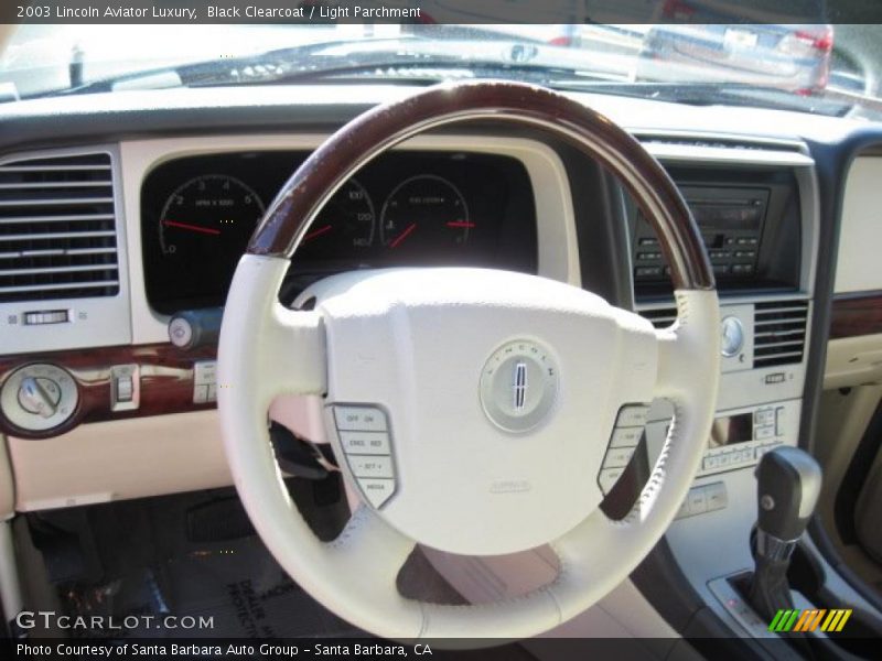 Black Clearcoat / Light Parchment 2003 Lincoln Aviator Luxury