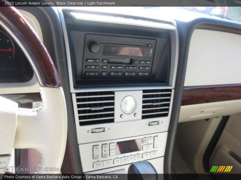 Black Clearcoat / Light Parchment 2003 Lincoln Aviator Luxury