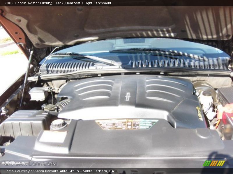 Black Clearcoat / Light Parchment 2003 Lincoln Aviator Luxury