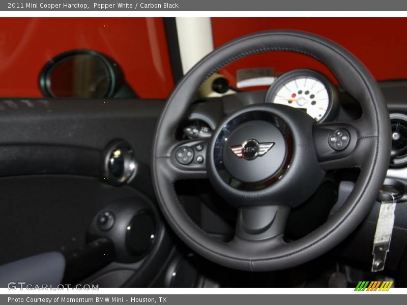 Pepper White / Carbon Black 2011 Mini Cooper Hardtop