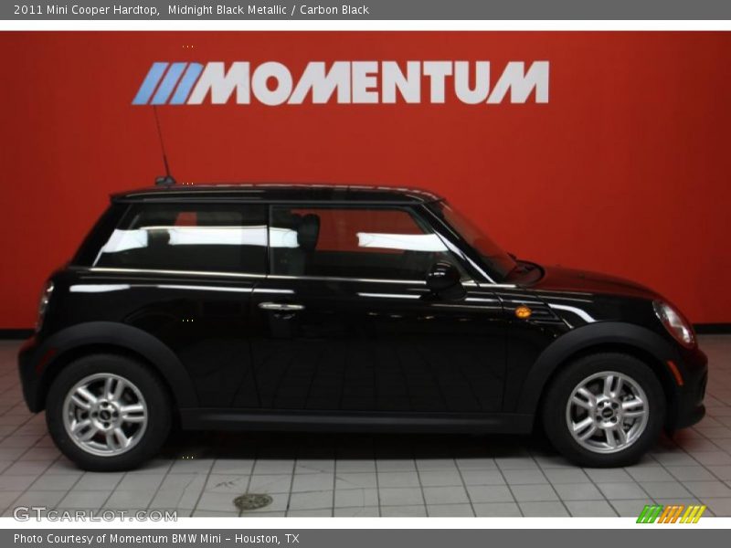 Midnight Black Metallic / Carbon Black 2011 Mini Cooper Hardtop