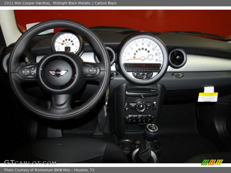 Midnight Black Metallic / Carbon Black 2011 Mini Cooper Hardtop