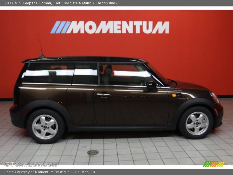 Hot Chocolate Metallic / Carbon Black 2011 Mini Cooper Clubman