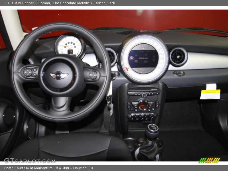 Dashboard of 2011 Cooper Clubman