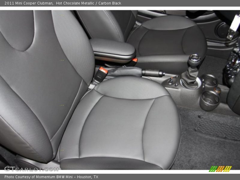  2011 Cooper Clubman Carbon Black Interior