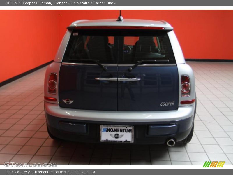 Horizon Blue Metallic / Carbon Black 2011 Mini Cooper Clubman