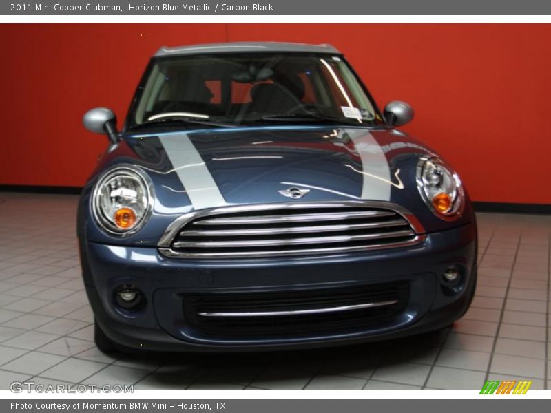 Horizon Blue Metallic / Carbon Black 2011 Mini Cooper Clubman