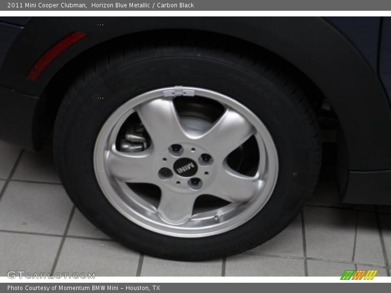 Horizon Blue Metallic / Carbon Black 2011 Mini Cooper Clubman