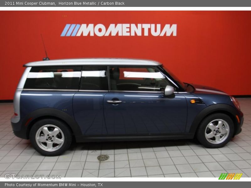 Horizon Blue Metallic / Carbon Black 2011 Mini Cooper Clubman
