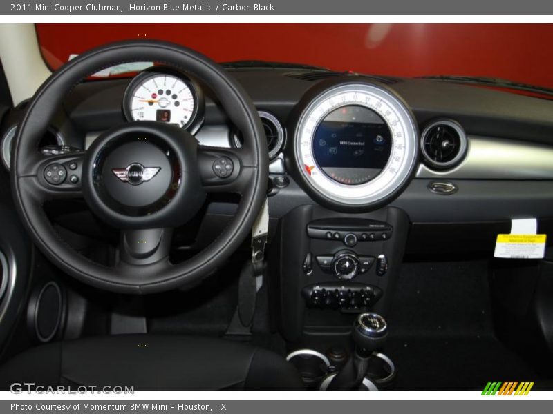 Horizon Blue Metallic / Carbon Black 2011 Mini Cooper Clubman