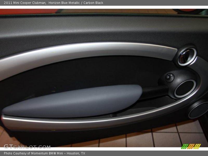 Horizon Blue Metallic / Carbon Black 2011 Mini Cooper Clubman