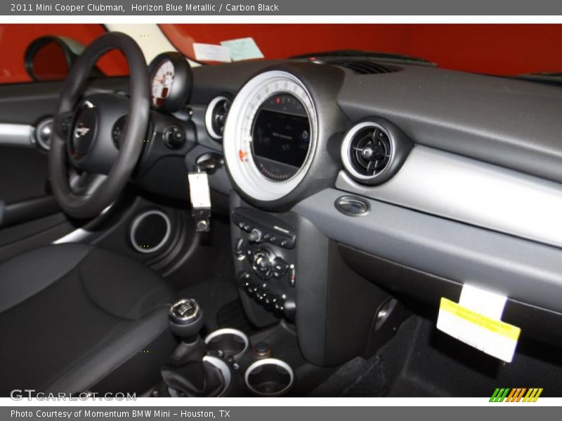 Horizon Blue Metallic / Carbon Black 2011 Mini Cooper Clubman
