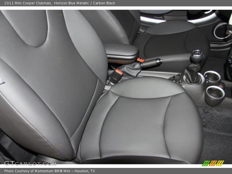 Horizon Blue Metallic / Carbon Black 2011 Mini Cooper Clubman
