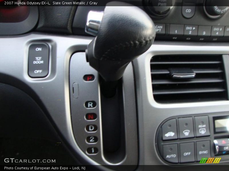 Slate Green Metallic / Gray 2007 Honda Odyssey EX-L