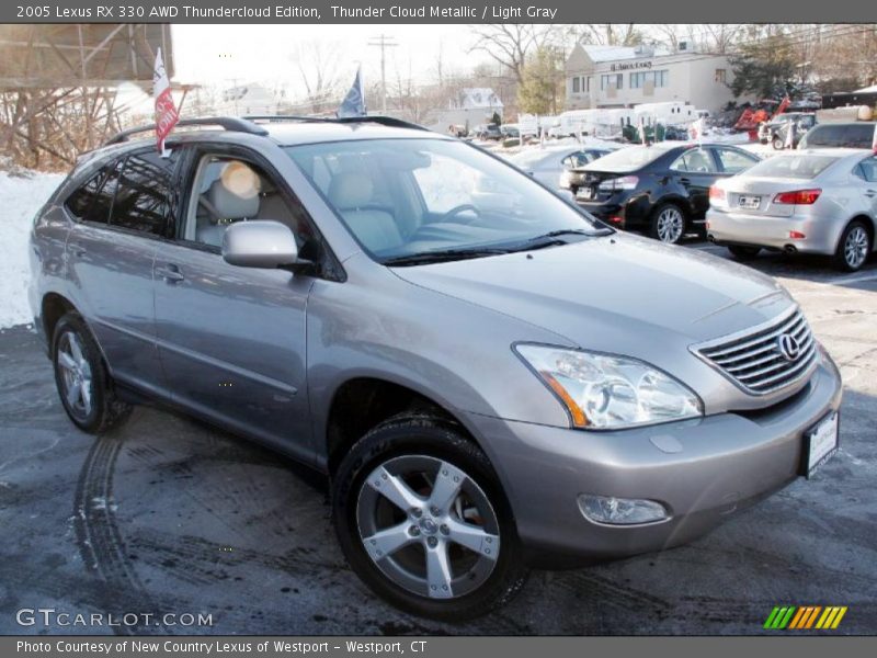 Thunder Cloud Metallic / Light Gray 2005 Lexus RX 330 AWD Thundercloud Edition