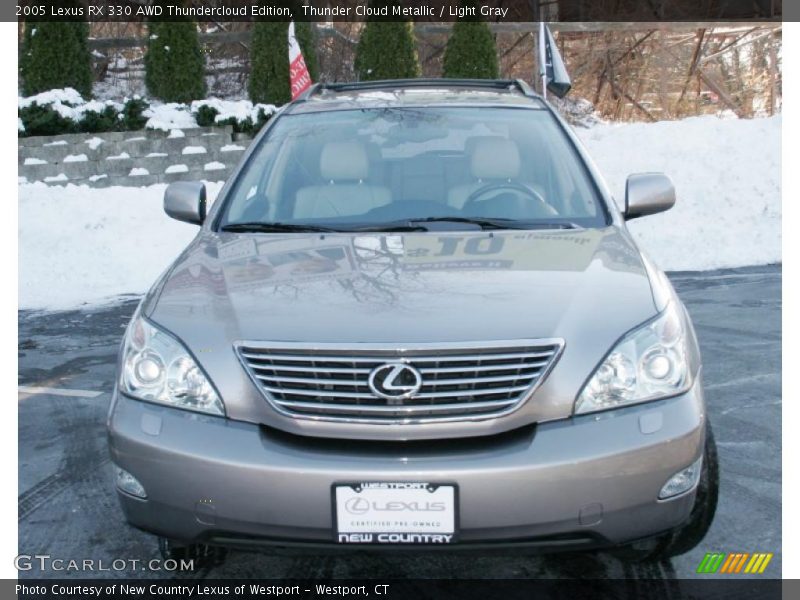 Thunder Cloud Metallic / Light Gray 2005 Lexus RX 330 AWD Thundercloud Edition
