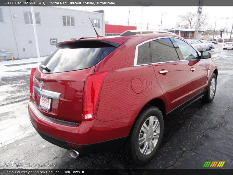 Crystal Red Tintcoat / Shale/Brownstone 2011 Cadillac SRX FWD