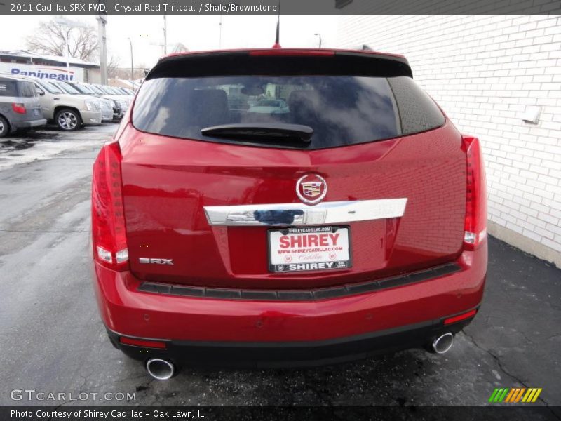 Crystal Red Tintcoat / Shale/Brownstone 2011 Cadillac SRX FWD