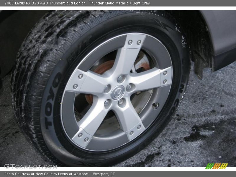 Thunder Cloud Metallic / Light Gray 2005 Lexus RX 330 AWD Thundercloud Edition