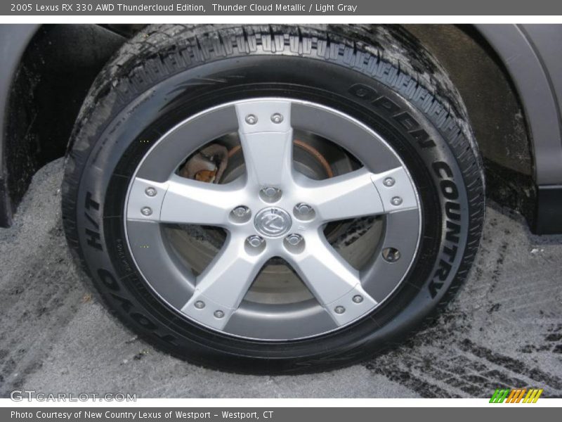 Thunder Cloud Metallic / Light Gray 2005 Lexus RX 330 AWD Thundercloud Edition