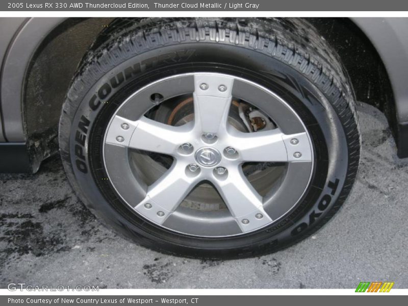Thunder Cloud Metallic / Light Gray 2005 Lexus RX 330 AWD Thundercloud Edition