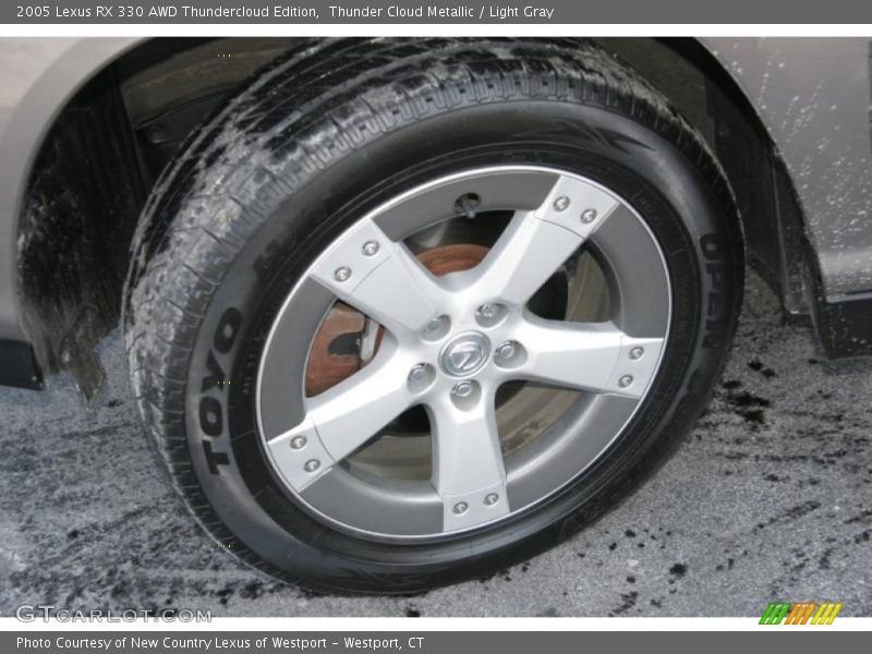 Thunder Cloud Metallic / Light Gray 2005 Lexus RX 330 AWD Thundercloud Edition