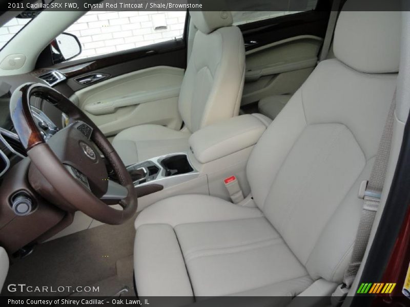Crystal Red Tintcoat / Shale/Brownstone 2011 Cadillac SRX FWD