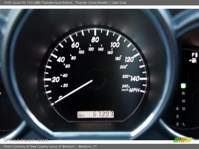 Thunder Cloud Metallic / Light Gray 2005 Lexus RX 330 AWD Thundercloud Edition