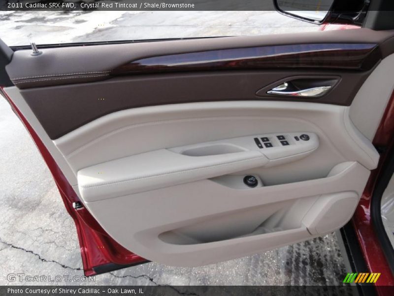 Crystal Red Tintcoat / Shale/Brownstone 2011 Cadillac SRX FWD