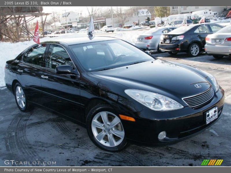Black Onyx / Black 2005 Lexus ES 330