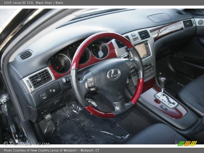 Black Onyx / Black 2005 Lexus ES 330