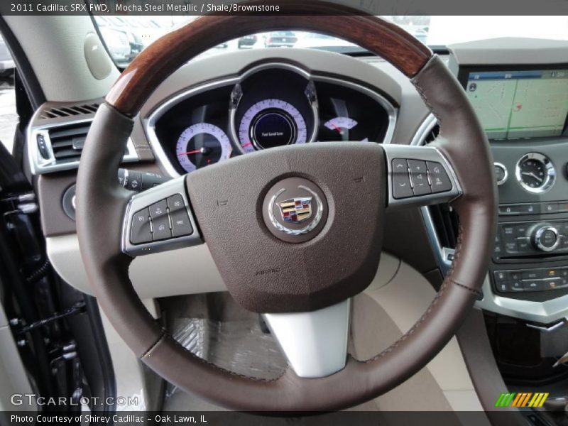 Mocha Steel Metallic / Shale/Brownstone 2011 Cadillac SRX FWD