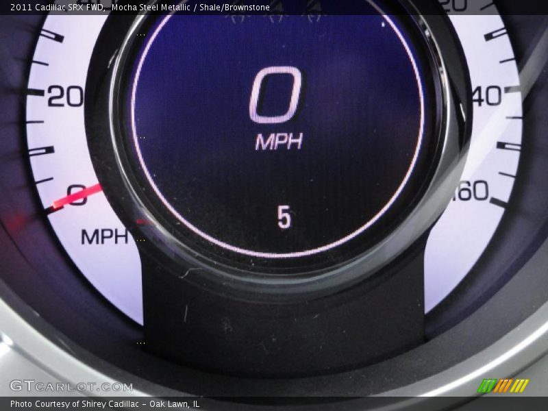 Mocha Steel Metallic / Shale/Brownstone 2011 Cadillac SRX FWD