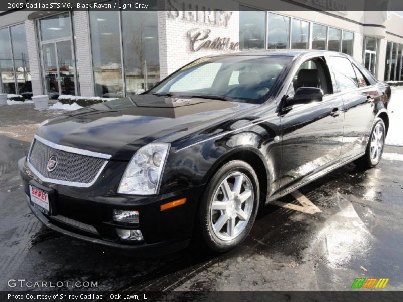 Black Raven / Light Gray 2005 Cadillac STS V6