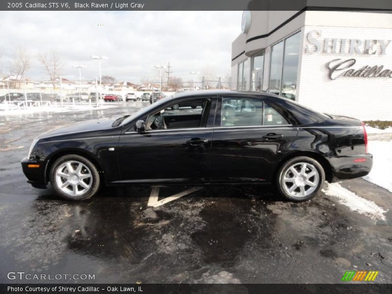 Black Raven / Light Gray 2005 Cadillac STS V6