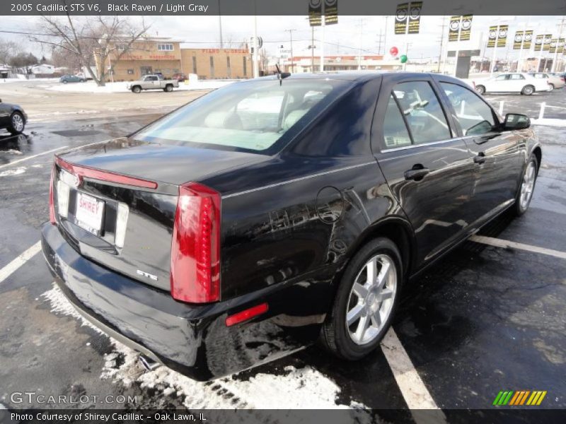Black Raven / Light Gray 2005 Cadillac STS V6