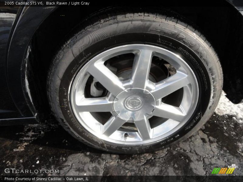 Black Raven / Light Gray 2005 Cadillac STS V6