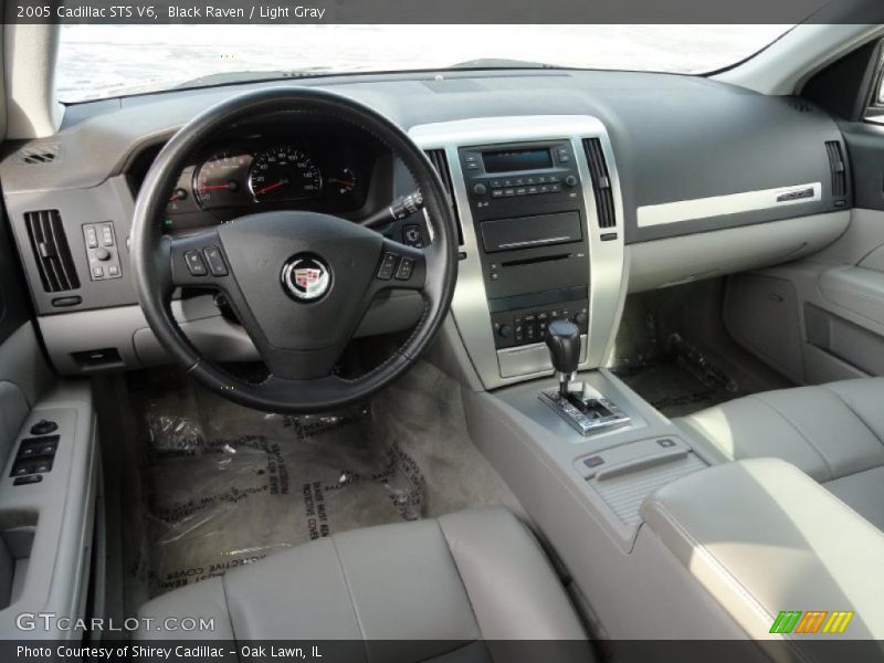 Black Raven / Light Gray 2005 Cadillac STS V6