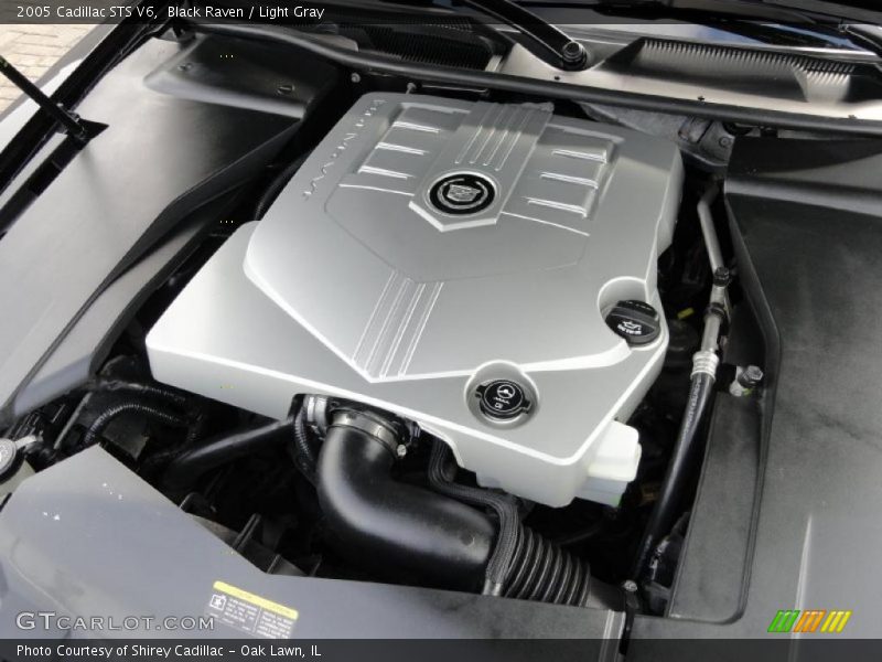 Black Raven / Light Gray 2005 Cadillac STS V6