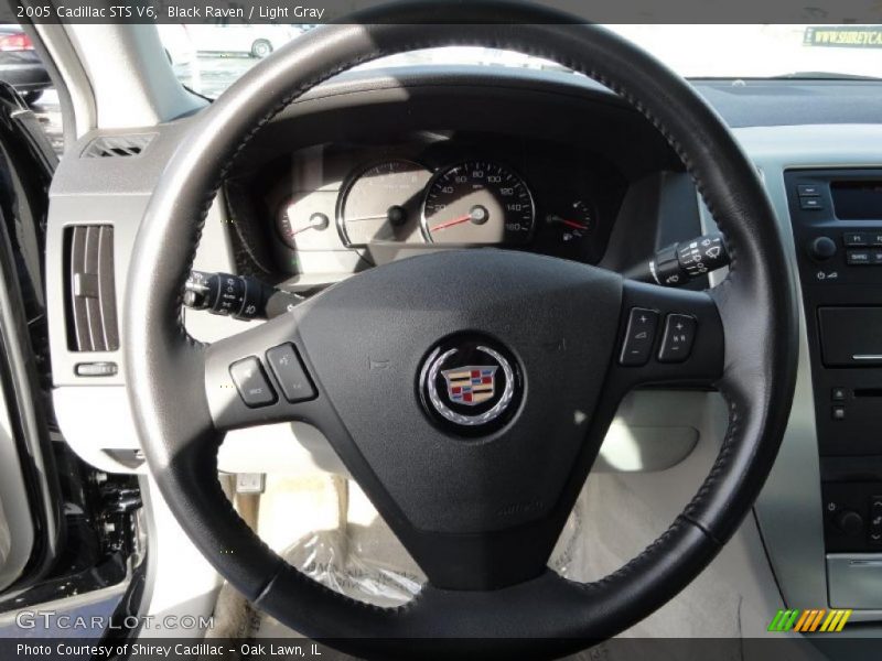 Black Raven / Light Gray 2005 Cadillac STS V6