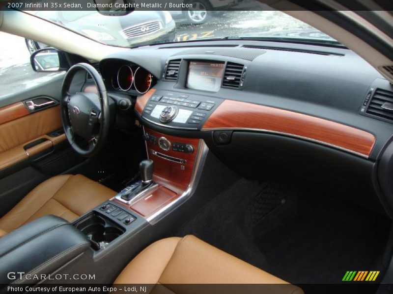 Diamond Graphite Metallic / Bourbon 2007 Infiniti M 35x Sedan