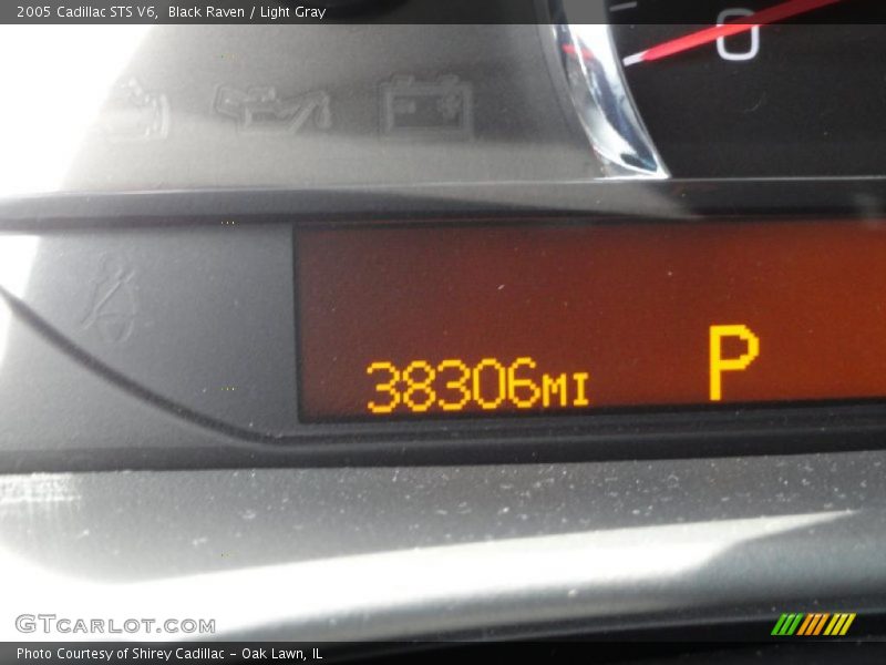 Black Raven / Light Gray 2005 Cadillac STS V6